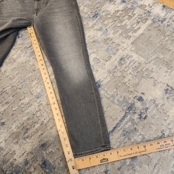 NWT 7 For All Mankind B(air) Denim Grey Ankle Skinny Jeans Women's Size 31 (12) - Picture 4 of 14